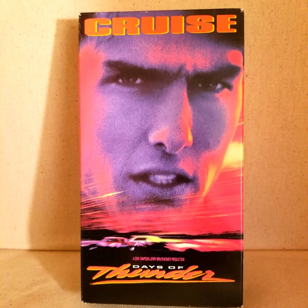 Days of Thunder VHS Tape